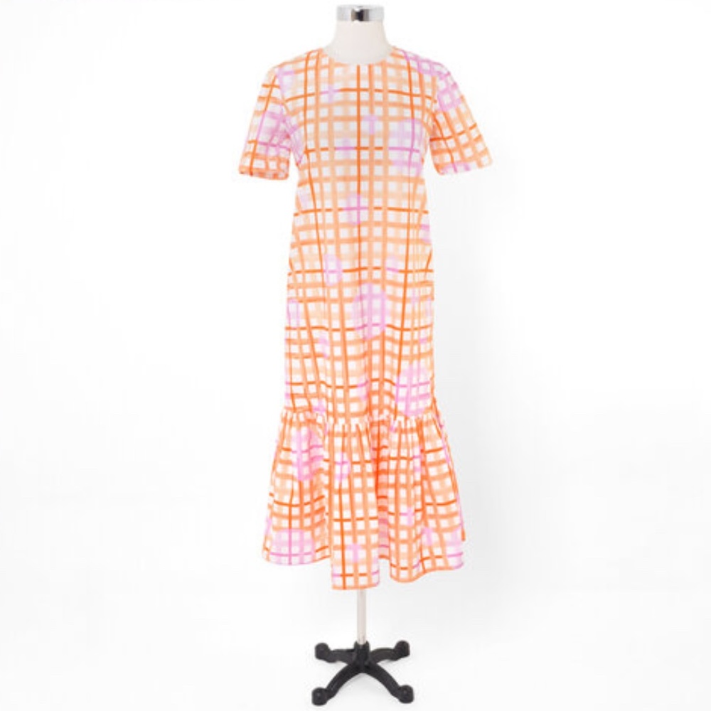 CLC by Corey Lynn Calter KORA DRESS - PLAID PRINT